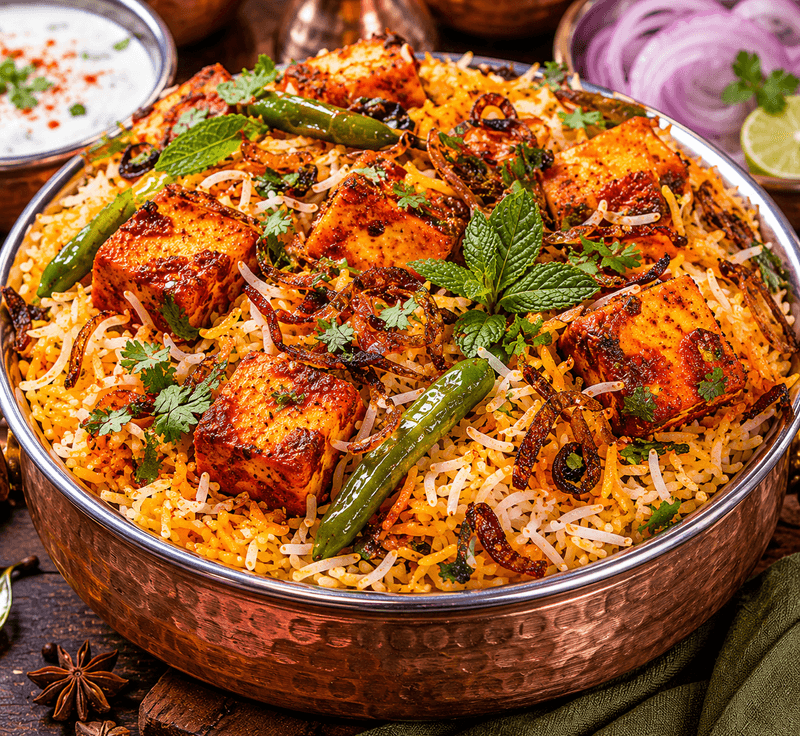 Paneer Biryani